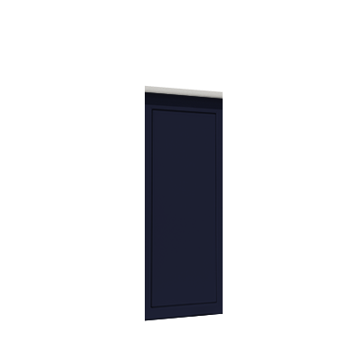 Enlever la décoration de la deuxième porte