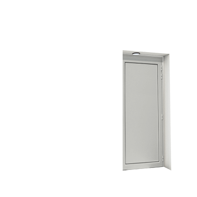 Enlever la décoration de la troisième porte
