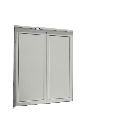 Enlever la décoration de la première et de la deuxième porte
