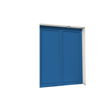 Enlever la décoration de la deuxième et de la troisième porte