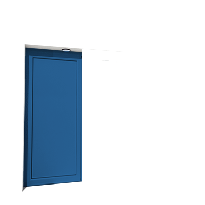 Enlever la décoration de la première porte
