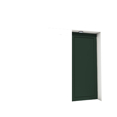 Enlever la décoration de la troisième porte
