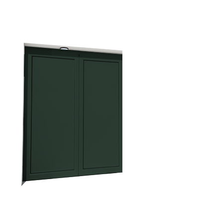 Enlever la décoration de la première et de la deuxième porte