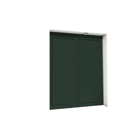 Enlever la décoration de la deuxième et de la troisième porte