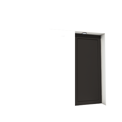 Enlever la décoration de la troisième porte