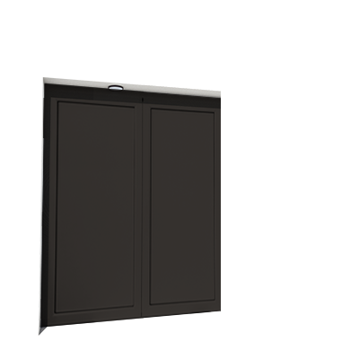 Enlever la décoration de la première et de la deuxième porte