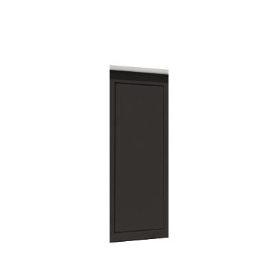 Enlever la décoration de la deuxième porte