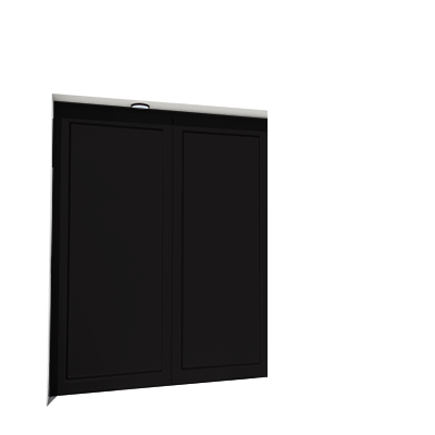 Enlever la décoration de la première et de la deuxième porte