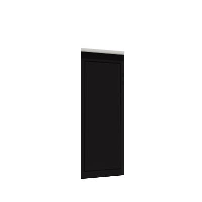 Enlever la décoration de la deuxième porte