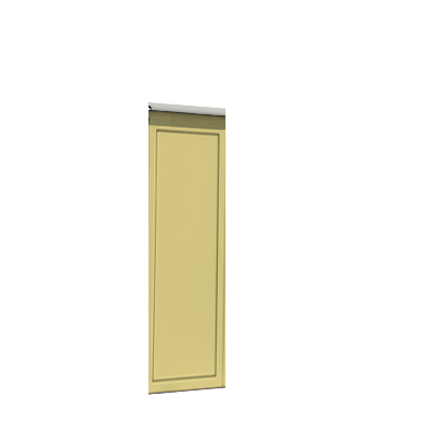 Enlever la décoration de la deuxième porte