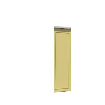 Enlever la décoration de la troisième porte
