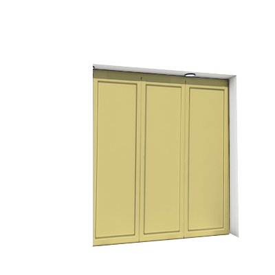 Enlever la décoration de la deuxième, troisième et quatrième porte