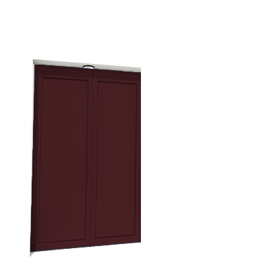 Enlever la décoration de la première et de la deuxième porte