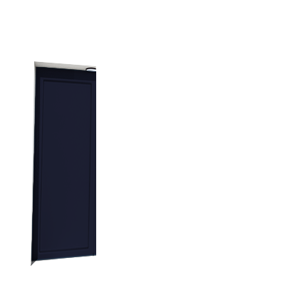 Enlever la décoration de la première porte