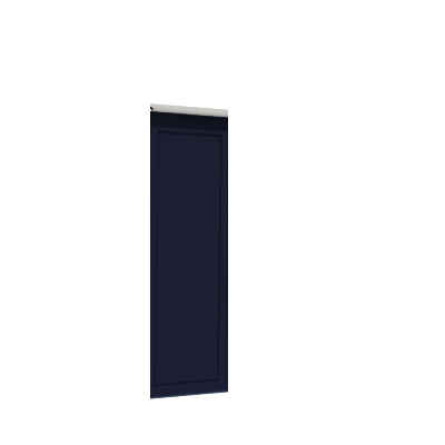 Enlever la décoration de la deuxième porte