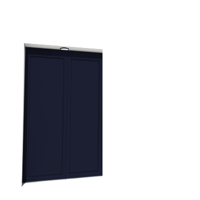 Enlever la décoration de la première et de la deuxième porte