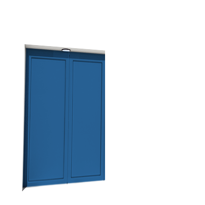 Enlever la décoration de la première et de la deuxième porte