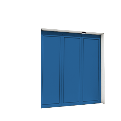 Enlever la décoration de la deuxième, troisième et quatrième porte
