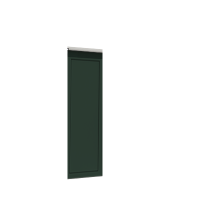 Enlever la décoration de la deuxième porte