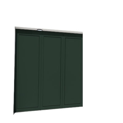 Enlever la décoration de la première, deuxième et troisième porte