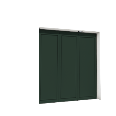 Enlever la décoration de la deuxième, troisième et quatrième porte