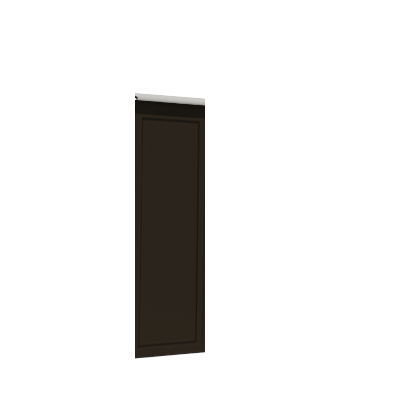 Enlever la décoration de la deuxième porte