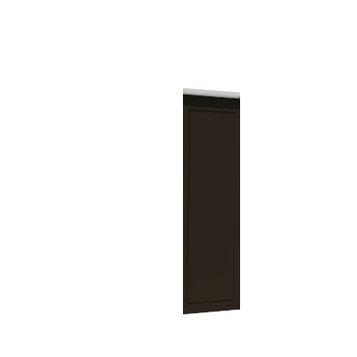 Enlever la décoration de la troisième porte
