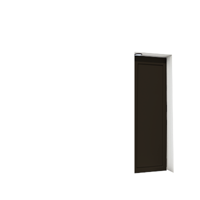 Enlever la décoration de la quatrième porte