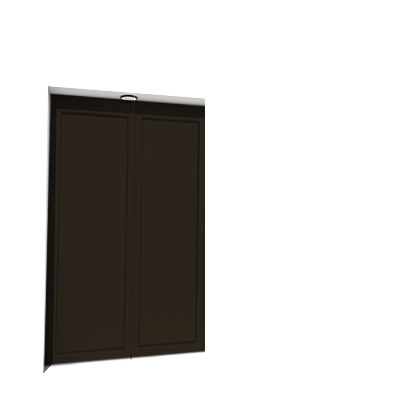 Enlever la décoration de la première et de la deuxième porte