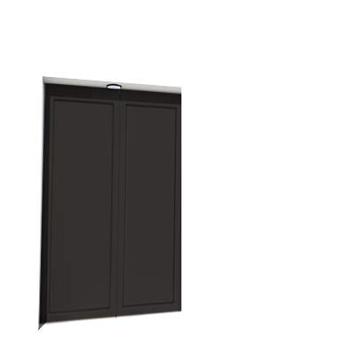 Enlever la décoration de la première et de la deuxième porte