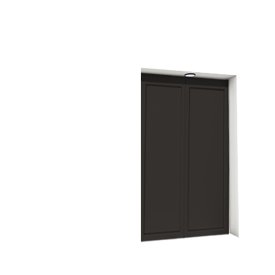 Enlever la décoration de la troisième et quatrième porte