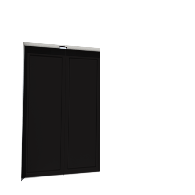 Enlever la décoration de la première et de la deuxième porte