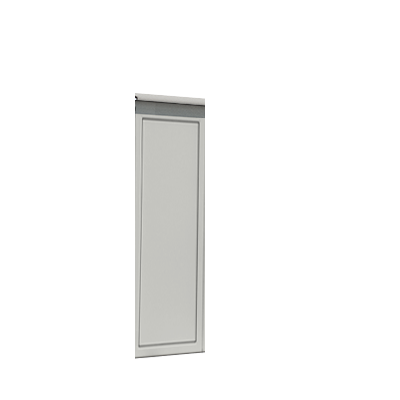 Enlever la décoration de la deuxième porte