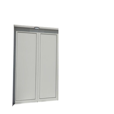 Enlever la décoration de la première et de la deuxième porte