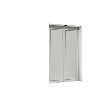 Enlever la décoration de la troisième et quatrième porte
