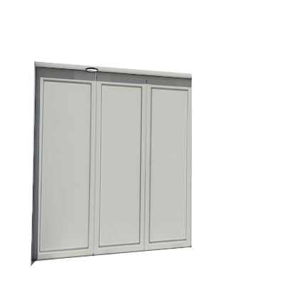 Enlever la décoration de la première, deuxième et troisième porte
