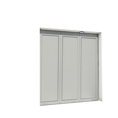 Enlever la décoration de la deuxième, troisième et quatrième porte